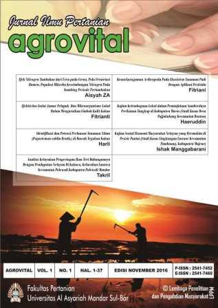 jurnal agrovital jurnal agrovital